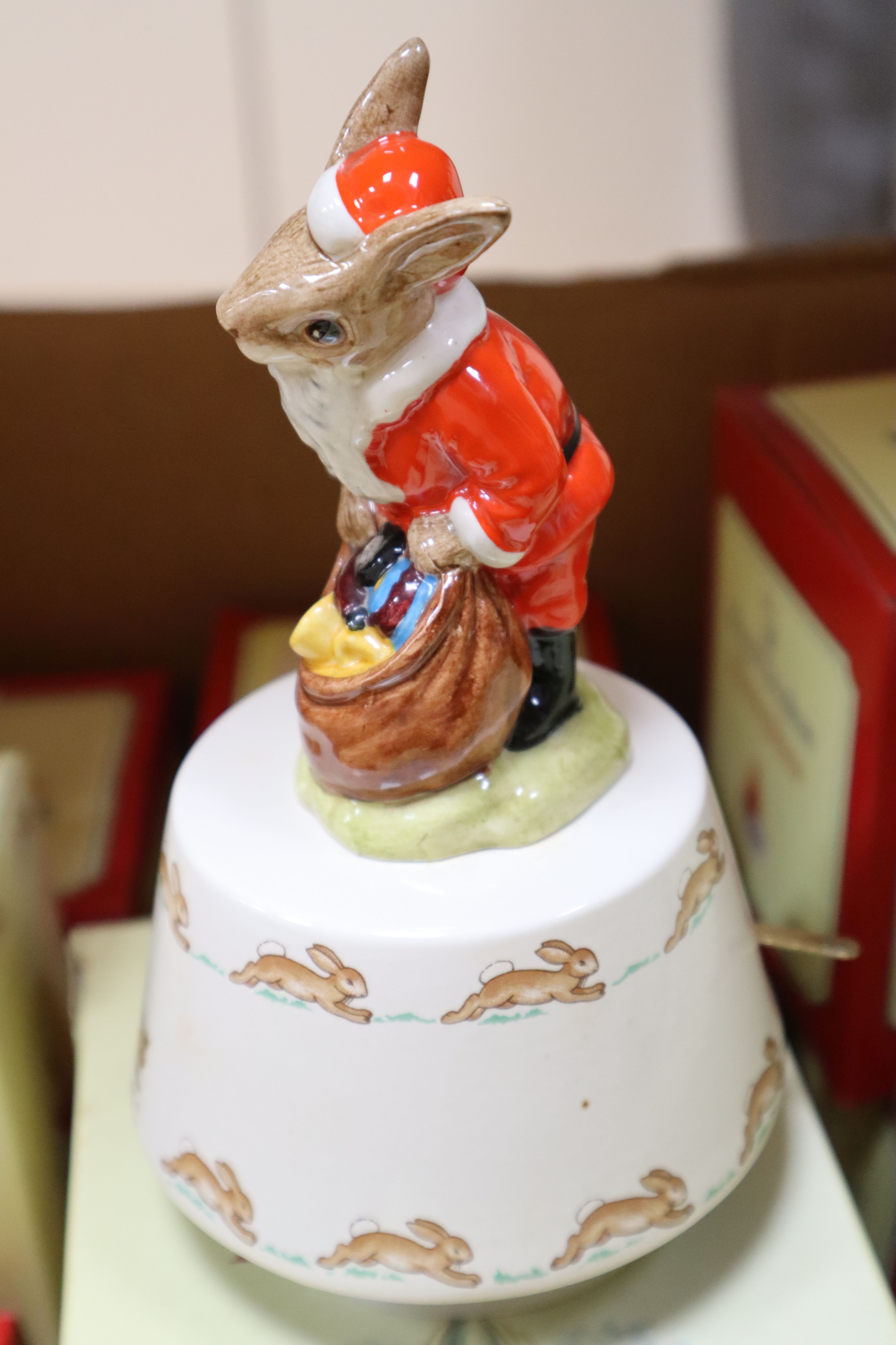 Royal Doulton Bunnykins figures, dishes, etc (67)
